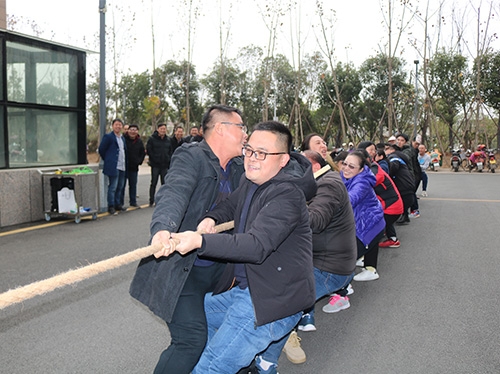 舉辦迎新年職工趣味運動會，共度歡樂時光